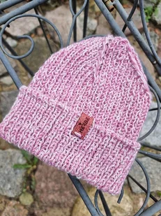 Czapka dziecięca merino farbowana roślinami Brezylka - Czapki dla dzieci - miniaturka - grafika 1