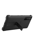 Etui i futerały do telefonów - Sony Xperia 1 III Cover - Black XQZCBBCB.ROW - miniaturka - grafika 1