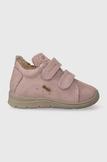 Buty dla dziewczynek - Primigi buty zimowe zamszowe dziecięce kolor różowy - grafika 1