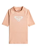 Koszulki dla dziewczynek - Roxy Lycra Krótki Rękaw Whole Hearted Mädchen 2-7 Różowy 6 - miniaturka - grafika 1