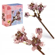 Klocki - KWIAT WIŚNI SZTUCZNE KWIATY JAPOŃSKA WIŚNIA KLOCKI MOULD KING 24011 CHERRY - miniaturka - grafika 1