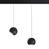 Lampy pozostałe - OXYLED Lampa do szynoprzewodu GLOBE czarna 4000K 893715 OXYLED - miniaturka - grafika 1