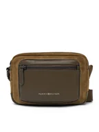 Nerki - Tommy Hilfiger Saszetka Th Casual Suede Camera Bag AM0AM13231 Zielony - miniaturka - grafika 1