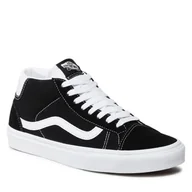 Trampki damskie - Vans Tenisówki Mid Skool 37 VN0A3TKF6BT1 Black/True White - miniaturka - grafika 1
