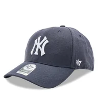 Czapki damskie - Czapka z daszkiem 47 Brand MLB New York Yankees '47 MVP SNAPBACK B-MVPSP17WBP-NYC Granatowy - miniaturka - grafika 1
