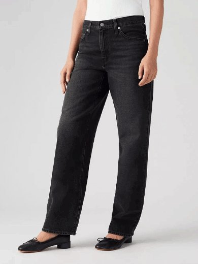 jeansy damskie levis a3494 0056 - baggy dad shrink up