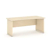 Biurka - B2B Partner Biurko ARRISTO LUX łuk prawy, 1800 mm, brzoza CF-LD03, right,CD060 - miniaturka - grafika 1
