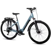 Rowery elektryczne - Rower elektryczny ROMET E-Modeco SUV 1.0 AN U17 28 cali Szary - miniaturka - grafika 1