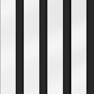 Panel Ścienny 3D Lamela Mdf Na Płycie Biały Lakier - Panele ścienne i boazeria - miniaturka - grafika 1