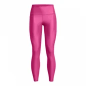 Legginsy - Damskie legginsy treningowe Under Armour Tech HiRise Legging - różowe - miniaturka - grafika 1