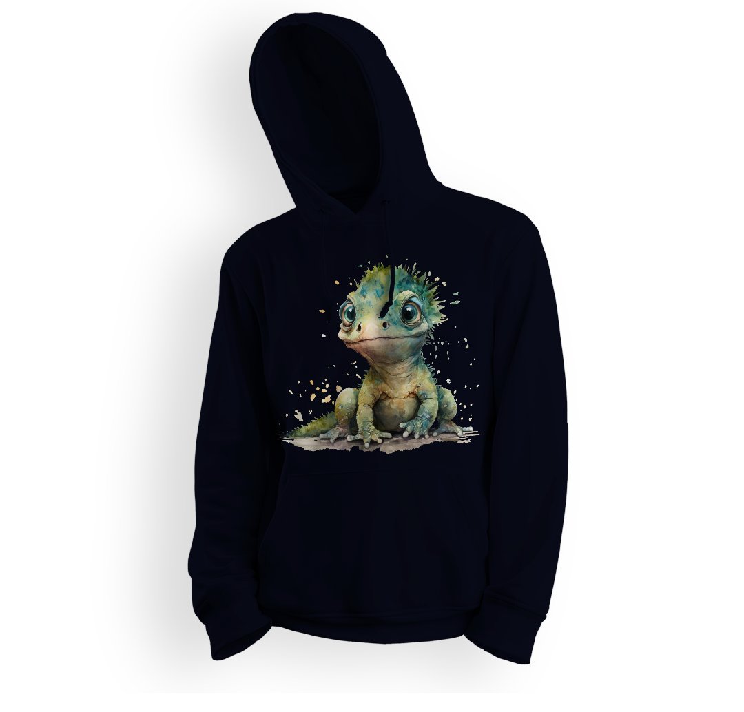 Bluza dziecięca z kapturem gekon dzieciak 104 5made