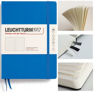 LEUCHTTURM1917 Notatnik Notes Medium A5 Kropka twarda oprawa bullet journal - Notesy i bloczki - miniaturka - grafika 1