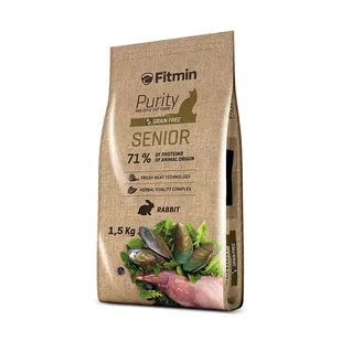 Fitmin Purity Grain Free Senior 0,4 kg - Sucha karma dla kotów - miniaturka - grafika 1