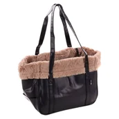 Sprzęt podróżny i transportery dla psów - Flamingo Torba Dla Psa Armando, 36X22X29 Cm, Czarna - miniaturka - grafika 1