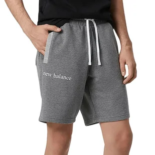 Spodenki New Balance MS21552HC - szare - Spodnie sportowe męskie - miniaturka - grafika 1