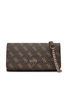 Guess Torebka Noelle II Mini HWQG96 72750 Brązowy - Torebki damskie - miniaturka - grafika 1