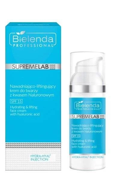 Bielenda PROFESSIONAL SUPREMELAB SUPREMELAB HYDRA-HYAL2 INJECTION HIALURONOWY KREM DO TWARZY SPF 15 50ML