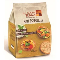 La Buona Terra Pieczywo chrupiące bruschetta z oliwą z oliwek extra virgin 175 g Bio - Pieczywo chrupkie - miniaturka - grafika 1