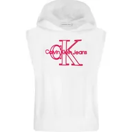Bluzy dla dziewczynek - CALVIN KLEIN JEANS Bluza | Loose fit - miniaturka - grafika 1