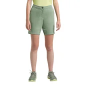 Spodenki damskie - Krótkie spodenki damskie Jack Wolfskin HIKING ALPINE SHORT W eucalyptus - 34 - miniaturka - grafika 1