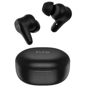 Słuchawki - HTC Earbuds Plus czarne (99H20707-00) - miniaturka - grafika 1