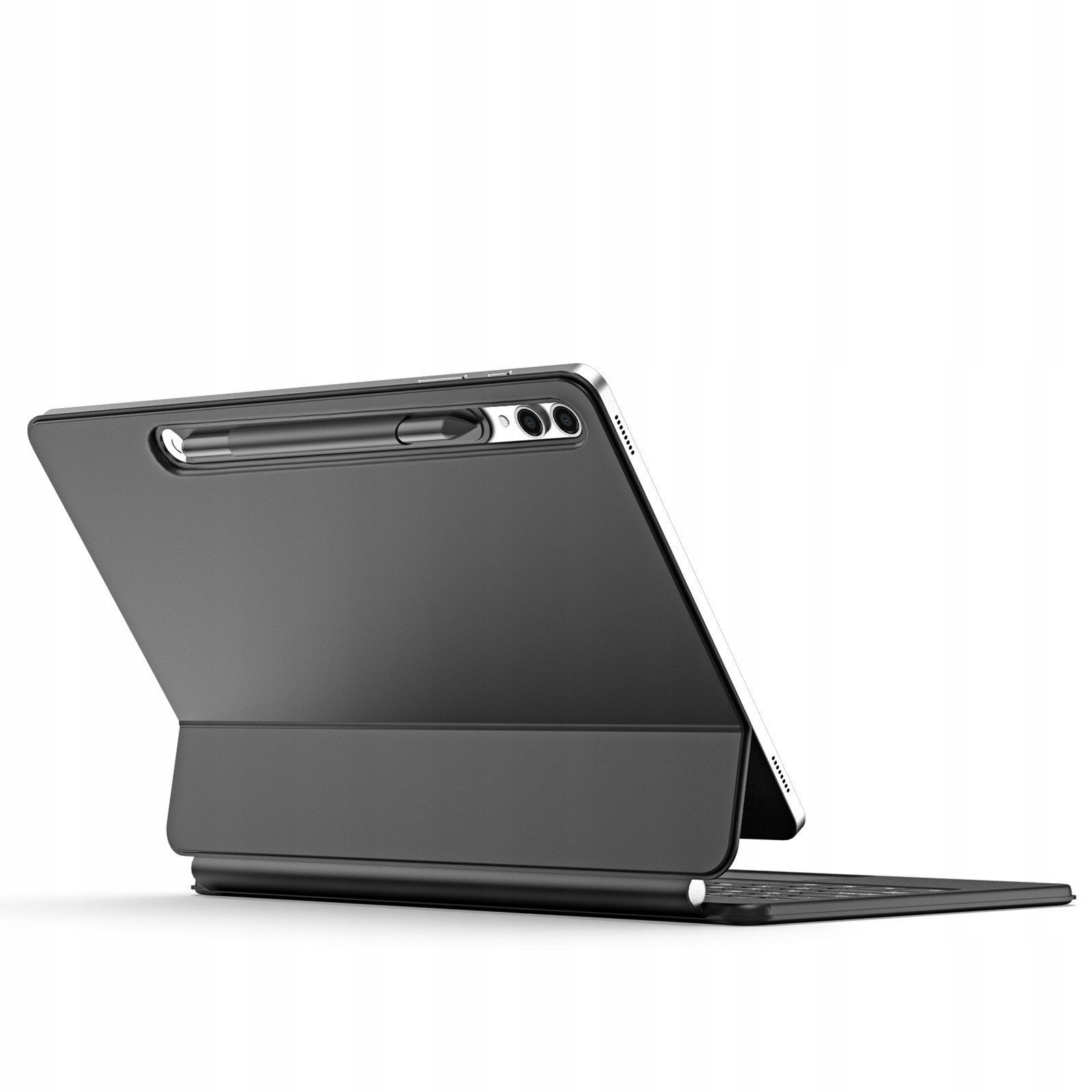 Etui Dux Ducis Keyboard MK Series z klawiaturą Bluetooth na Samsung Galaxy Tab S9+ / S8+ / S7+ - czarna 6971824159493