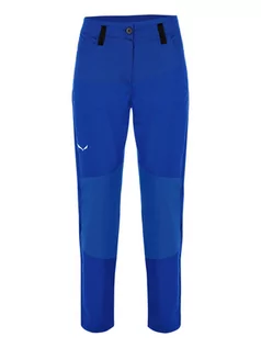 Spodnie sportowe damskie - Salewa Spodnie funkcyjne "Lavaredo" w kolorze niebieskim - grafika 1