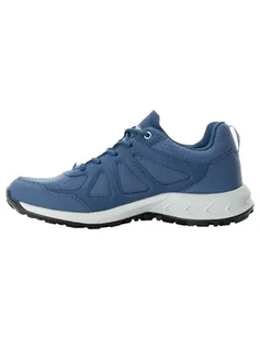Jack Wolfskin Woodland 2 Texapore Low W damskie buty trekkingowe, Evening Sky, 37 eu - Buty trekkingowe damskie - miniaturka - grafika 1