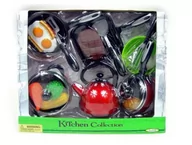 Zabawki AGD - Hipo Zestaw kuchenny 667470 667470 - miniaturka - grafika 1