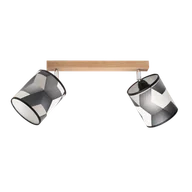 Lampy sufitowe - Britop Espacio 56748274 spot 2x25W/E27 IP20 - miniaturka - grafika 1