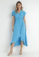 Sukienki - Niebieska Sukienka Mailcon - miniaturka - grafika 1