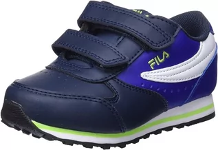 Buty dla dziewczynek - Buty dziecięce Fila Orbit Velcro Infants sportowe-22 - grafika 1