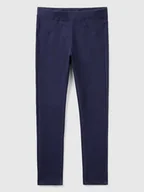 Legginsy - Benetton Legginsy w kolorze granatowym - miniaturka - grafika 1