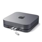 Huby USB - Satechi - Typ-C Stand I Hub 2W1 Do Mac Mini Ciemnoszary - miniaturka - grafika 1