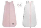 Śpiworki dla dzieci - Sleepee Dwustronny Śpiworek Muślinowy (4-24 Miesiące) Rose - miniaturka - grafika 1