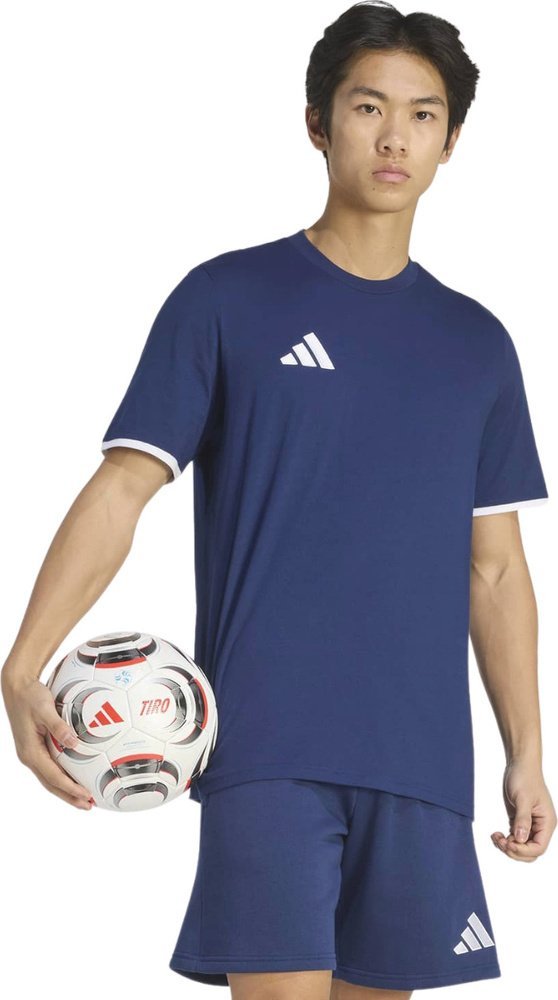 Koszulka męska adidas Entrada 26 Tee granatowa JZ6678 2XL