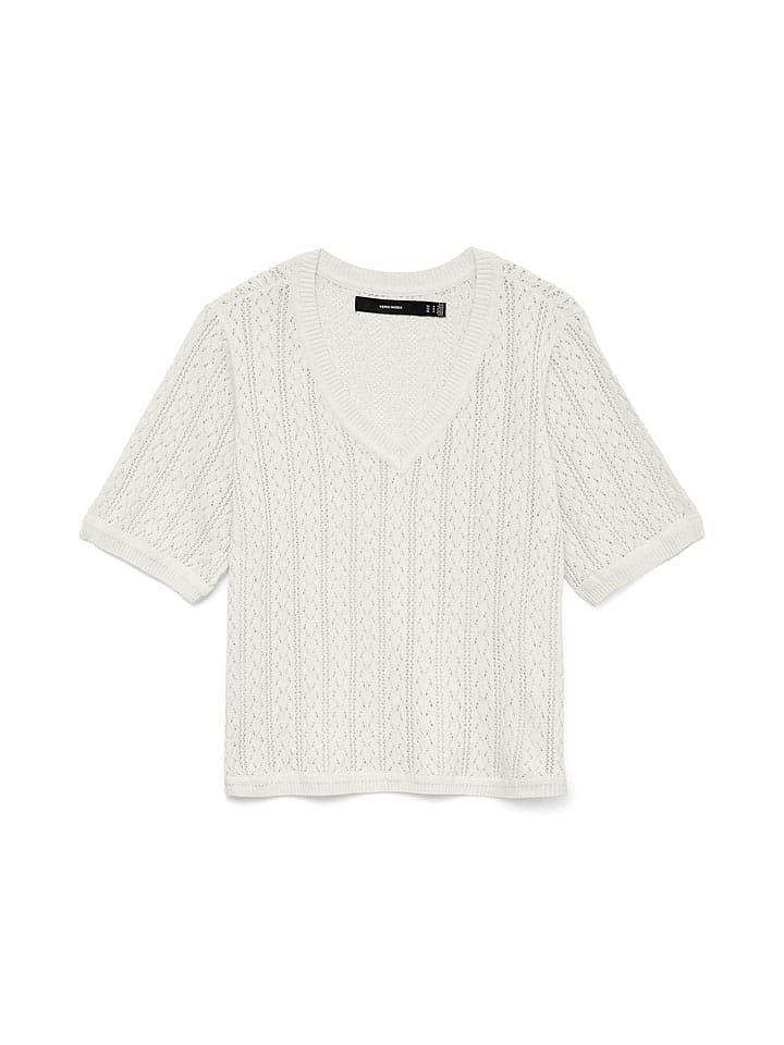 Vero Moda Sweter w kolorze białym