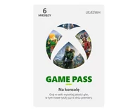 Kody i doładowania cyfrowe - Microsoft Xbox Game Pass 6 miesięcy - miniaturka - grafika 1