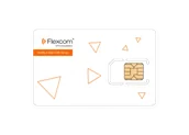 Startery i doładowania - FLEXCOM SIMGL6M karta sim do transmisji danych do urządzenia śledzącego gps do użytku międzynarodowego na 6 miesięcy - miniaturka - grafika 1