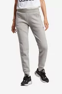 Spodnie damskie - adidas Originals spodnie dresowe damskie kolor szary gładkie - miniaturka - grafika 1