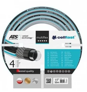Cellfast Wąż ogrodowy Multiflex C13-221, 3/4", 50 mb - Węże ogrodowe i zraszacze - miniaturka - grafika 1