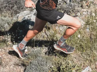COMPRESSPORT Skarpetki do biegania ULTRA TRAIL SOCKS TRAIL CAPSULE 2023 iron gate - Skarpetki sportowe męskie - miniaturka - grafika 4