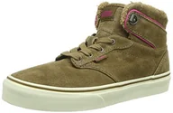 Buty dla dziewczynek - Vans Dziewczęce Z Atwood Hi (MTE) sneakersy, brązowy - Braun Mte Tan Pink Dw4-30.5 EU - miniaturka - grafika 1