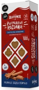 Glutenex Ciasteczka Korzenne Piernikowe Rozdanie bezglutenowe 100g - - Ciastka - miniaturka - grafika 1