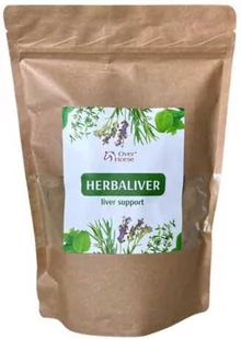 OVER HORSE Ziołowy preparat wspierający pracę wątroby HerbaLiver 600g - Pasze dla zwierząt - miniaturka - grafika 1