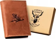 Portfele - Always Wild Duży, Pionowy Portfel Męski Ze Skóry Naturalnej - miniaturka - grafika 1