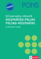 Książki do nauki języka hiszpańskiego - Uniwersalny słownik hiszpańsko-polski, polsko-hiszpański - miniaturka - grafika 1