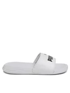 Klapki i japonki damskie - Puma Klapki Popcat 20 372279 02 Biały - miniaturka - grafika 1