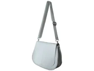 Torebki damskie - Torebka Damska, Mała Listonoszka Na Ramię Biała, Miejska - miniaturka - grafika 1