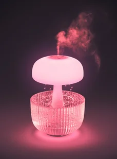 Nawilżacz powietrza Fuj:tech Puff mushroom lamp with humidifier, RGB - Nawilżacze powietrza - miniaturka - grafika 1